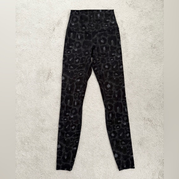 Lululemon Align Spray Leopard Leggings Size 4 - Picture 7 of 15